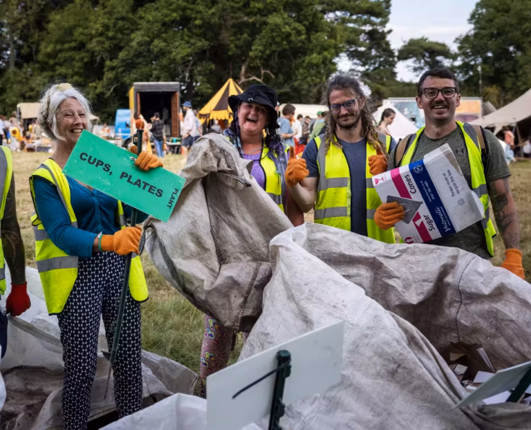Green Gathering - site crew