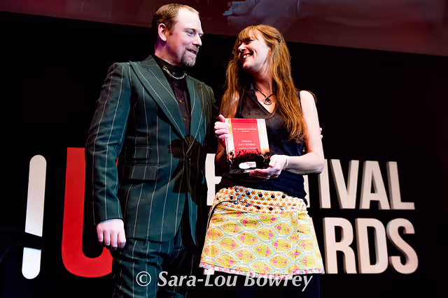 Green Gathering - Em at Awards